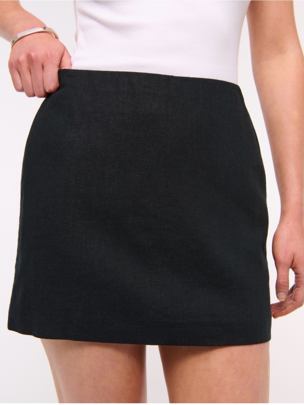 Abercrombie & Fitch Black Mini Skirt